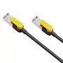 Netwerk-patchkabel CABLETIME Cat7 S/STP 0,5 m, zwart