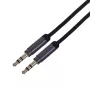 Kabel GEMBIRD CCAP-444-6 (mini jack mannetje - mini jack mannetje; 1 8m; kleur zwart)