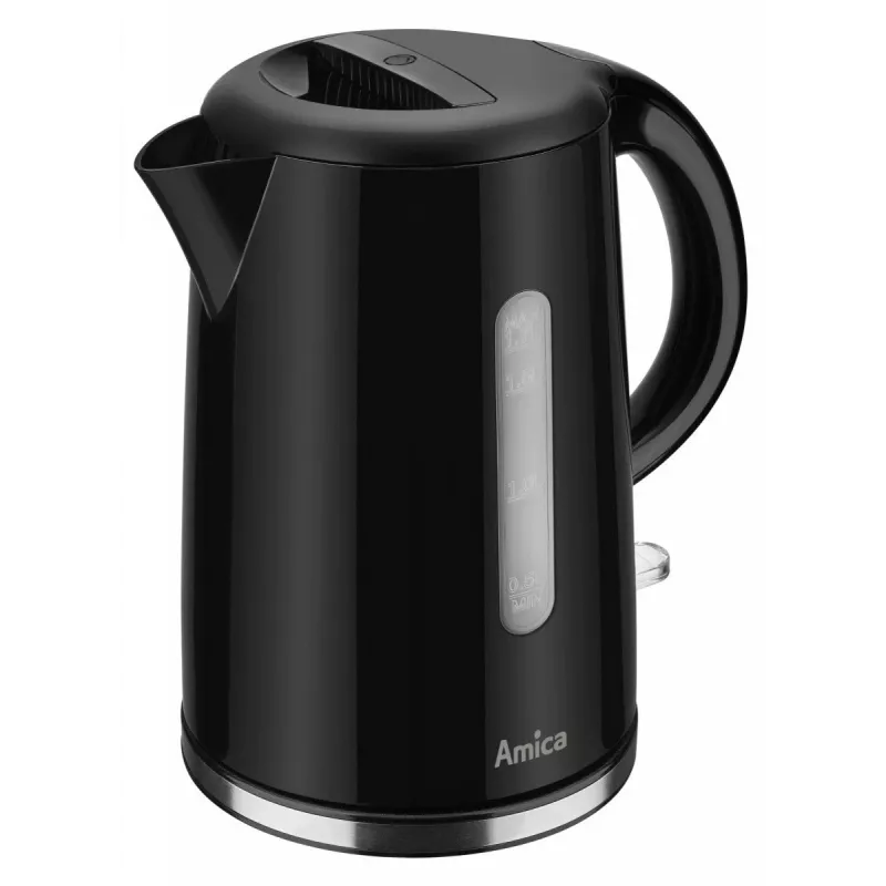 Amica KF1002 waterkoker, 1,7 L, zwart