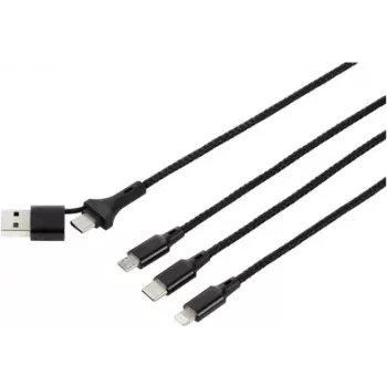 Renkforce US203/1.2M Connectiviteitsaccessoire Zwart