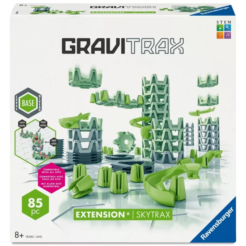 Knikkerbaan Ravensburger GraviTrax uitbreiding Skytrax vanaf 8 jaar
