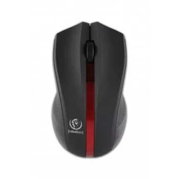 Draadloze optische muis Rebeltec GALAXY zwart/rood interface