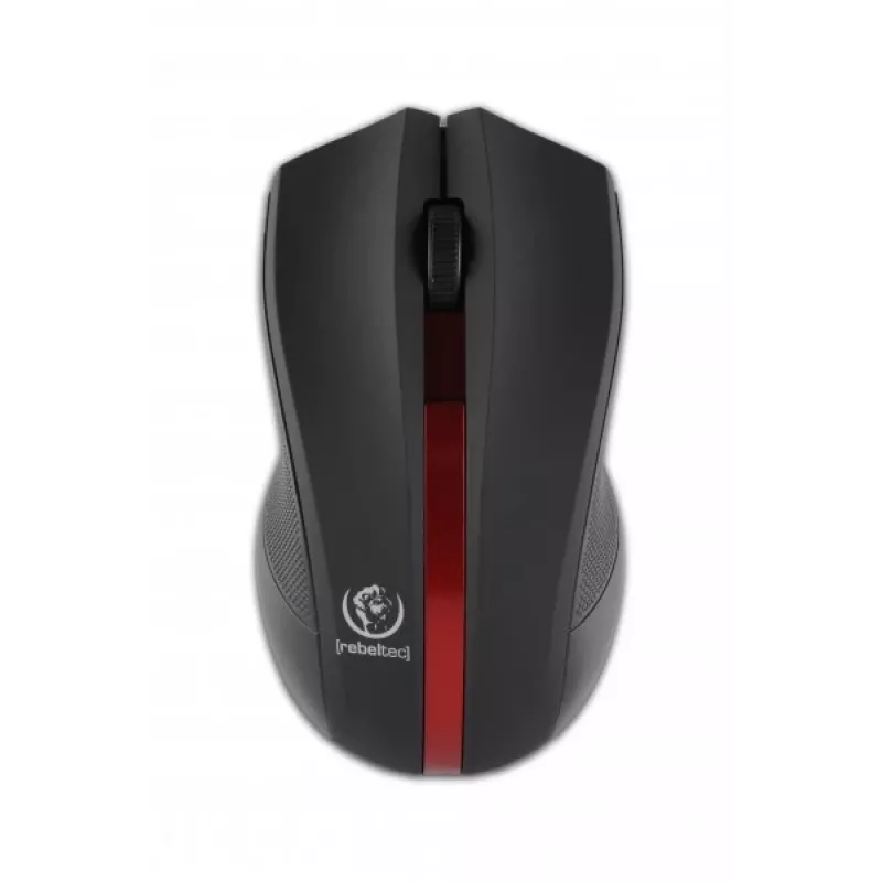 Draadloze optische muis Rebeltec GALAXY zwart/rood interface