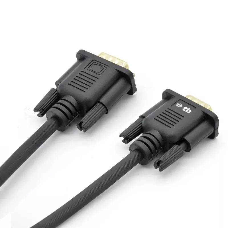 TB VGA-kabel 15M-15M 1,8 m zwart-goud (AKTBXVGAMMG180B)