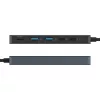 Hyper HyperDrive Flex HD4101BKGL 5-poorts USB-C-hub (2x USB-A, 1x USB-C, 1x HDMI), zwart
