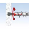 Fischer DUOBLADE, schroeven- & pluggenset, beton, kunststof, grijs, Pozidriv, PZ2