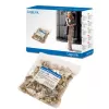 Draadconnector LogiLink MP0003 CAT5e kunststof goud 100 stuks
