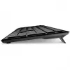 Sharkoon OfficePal K30W zwart DE-layout Rubberdome