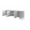 HOLE ladekast 190x40,5x74,5 cm mat wit