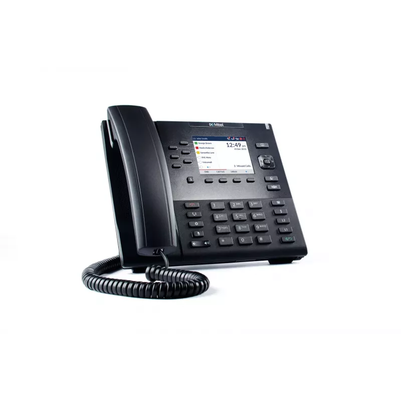 Mitel 80C00002AAA-A IP-telefoon zwart 9 lijnen LCD