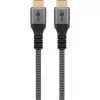 Goobay Plus High-Speed-HDMI-kabel met Ethernet, 4K @ 60Hz (grijs, 10 meter)