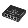 Ethernet mini-switch QOLTEC 52293 1x4 RJ45, unmanaged netwerksplitter 1-in 4-out