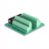 DeLOCK D-Sub HD 44-polig bus op klemmenstrook voor DIN-rail 84mm x 86mm x 30mm