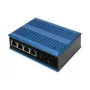Digitus 4-poorts Fast Ethernet netwerkswitch, industrieel, unmanaged, 1 SFP FE-uplink