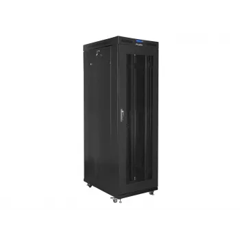 Lanberg FF01-8227-23BL rackkast 27U staande kast zwart