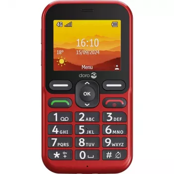 Doro Leva L10 4G, seniorentelefoon, rood (380571)