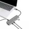 Ultra-slimme USB 3.2-hub 2x USB-A, 8x USB-C, PD, 100W