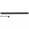 Qoltec aluminium PDU voor RACK | 16A | 16 x Schuko | verticaal | 1,8 m