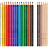 Faber-Castell 112819 Grip Skin Tones kleurpotloden, 18+6