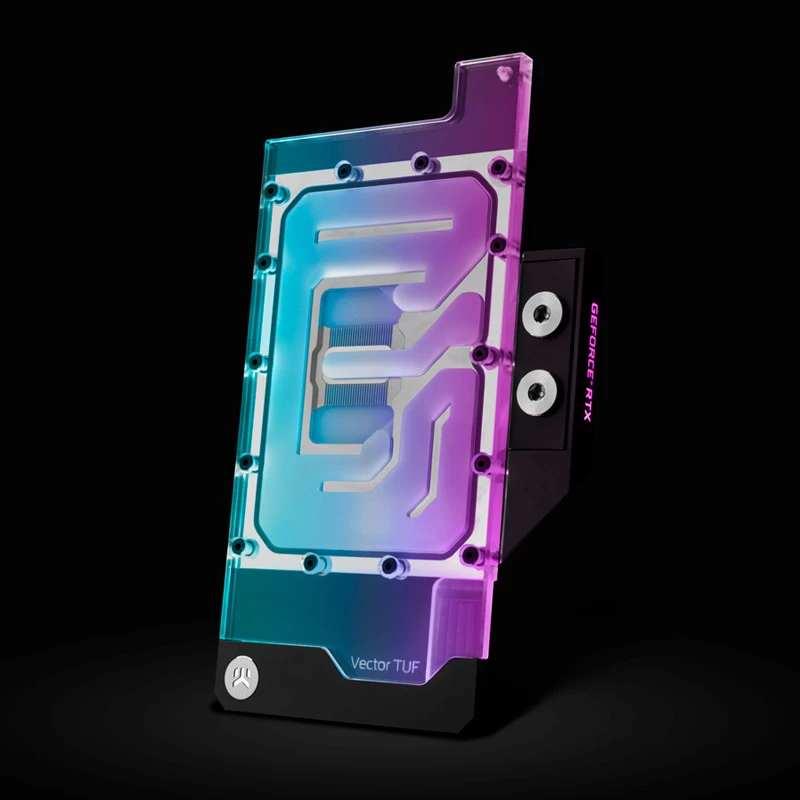 Waterblok EK Water Blocks acryl koper zwart nikkel transparant