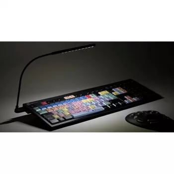 Toetsenbord Logickeyboard Adobe Premiere Pro CC QWERTZ Duits multicolor