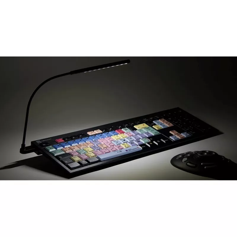 Toetsenbord Logickeyboard Adobe Premiere Pro CC QWERTZ Duits multicolor