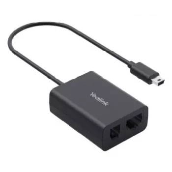 EHS-adapter Yealink EHS62 — headset/hoofdtelefoon-accessoire, zwart