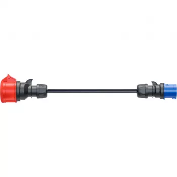 go-e adapter Gemini flex 11 kW naar CEE blauw 16 A kabel 0,3 m