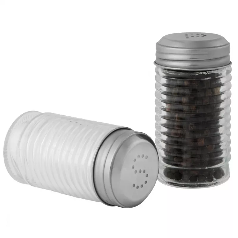 Peper- en zoutstrooier Salter 751 CLXRUP Beehive glazen set met verstelbare openingen