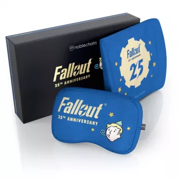Nekkussen/lendenkussen noblechairs Fallout 25th Anniversary Edition blauw 2 st.