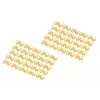 DIGITUS - kabelclips met kleurcodering - voor patchkabels - geel (verpakking van 100) (A-CC-Y)