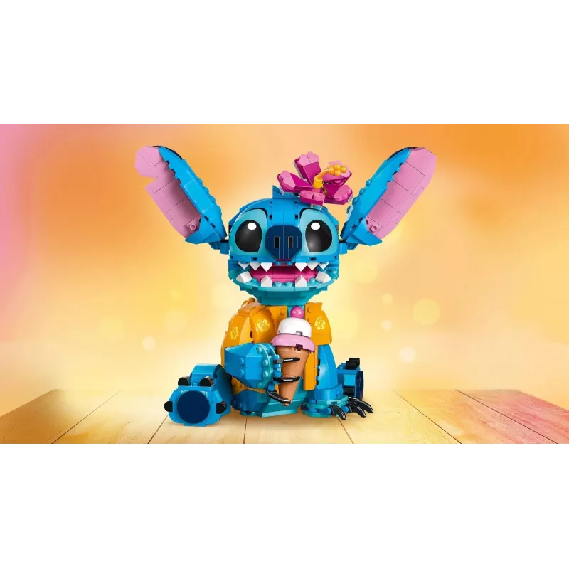 LEGO | Disney Stitch bouwbaar kinderspeelgoed set met ijs 43249