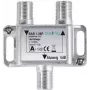 axing BAB 1-06P - kabelsplitter - 5 - 1218 MHz - grijs - A - 6 dB - F