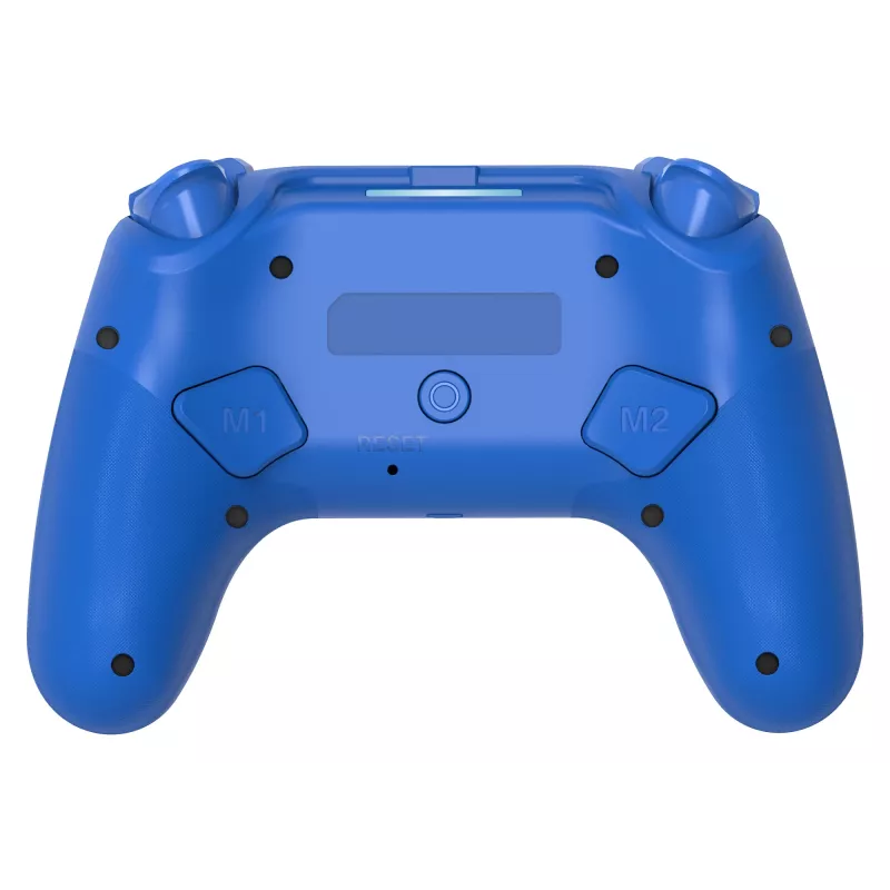 Draadloze LED-controller SUBSONIC SA5639-3 voor PS4 en pc, blauwe draadloze gamepad