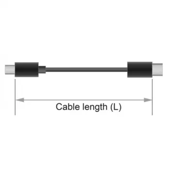 DeLOCK - audio-omkeeradapter - 4-polige mini-stekker (M) naar 4-polige mini-stekker (M) - 13cm - zwart (65896)