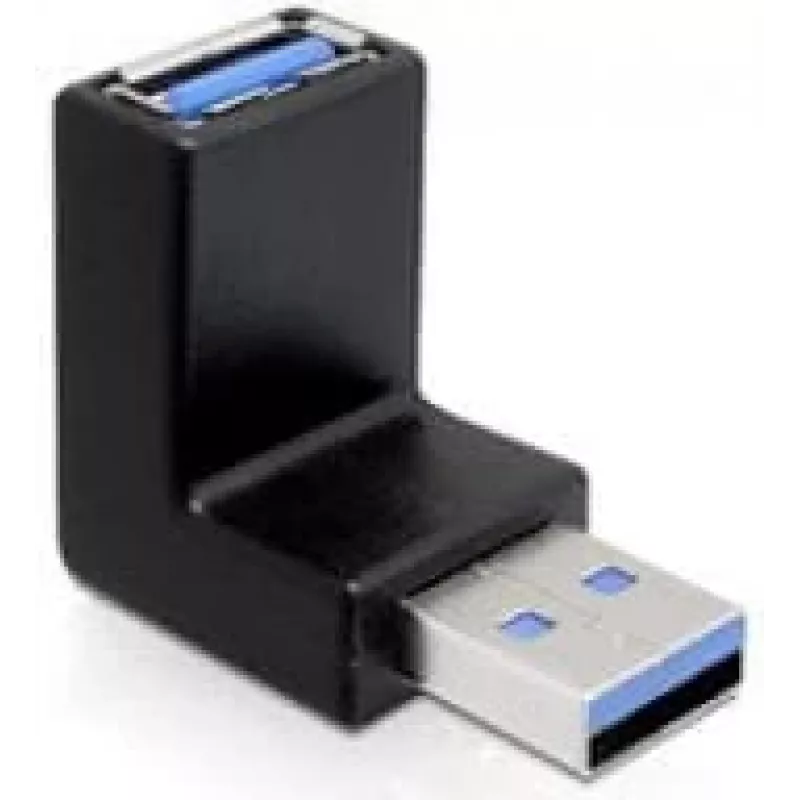 USB 3.0 M/F-adapter DeLOCK 65340 zwart