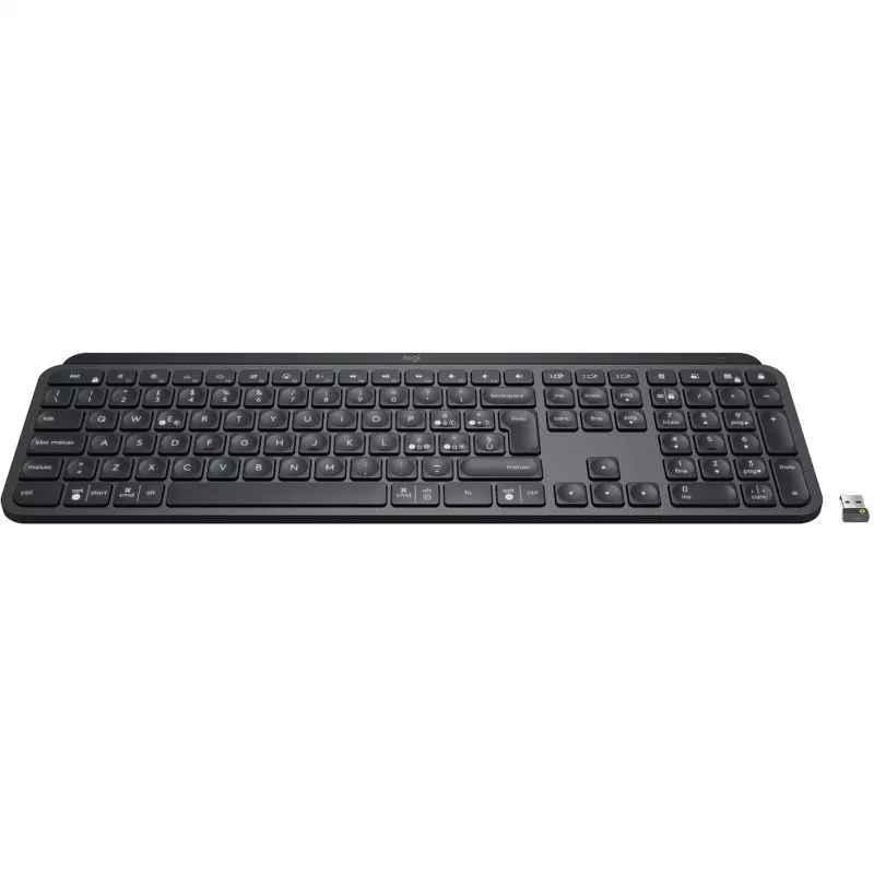 Logitech MX Keys for Business toetsenbord RF draadloos + Bluetooth Italiaans grafiet (920-010247)