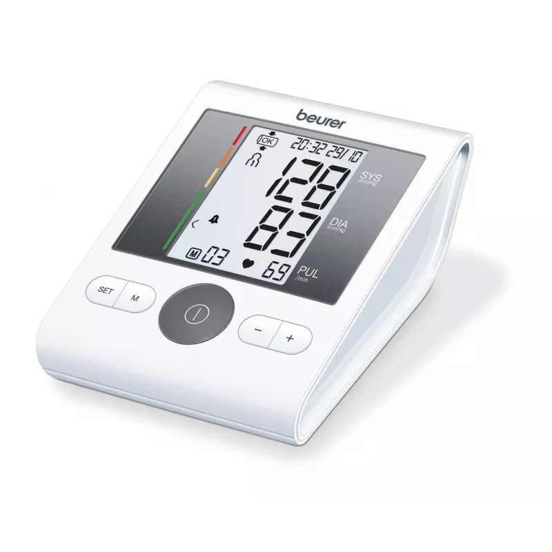 Bloeddrukmeter Beurer BM28 automatische meting met LC-display