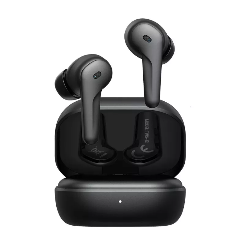 SAVIO In-ear-TWS-headset TWS-12, Bluetooth 5.3, ingebouwde microfoon, zwart