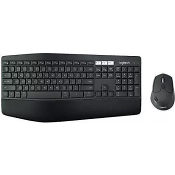 Logitech MK850 Performance draadloze toetsenbord- en muiscombinatie – volledige grootte (100%) – draadloos – RF draadloos + Bluetooth – QWERTY – zwart – muis meegeleverd