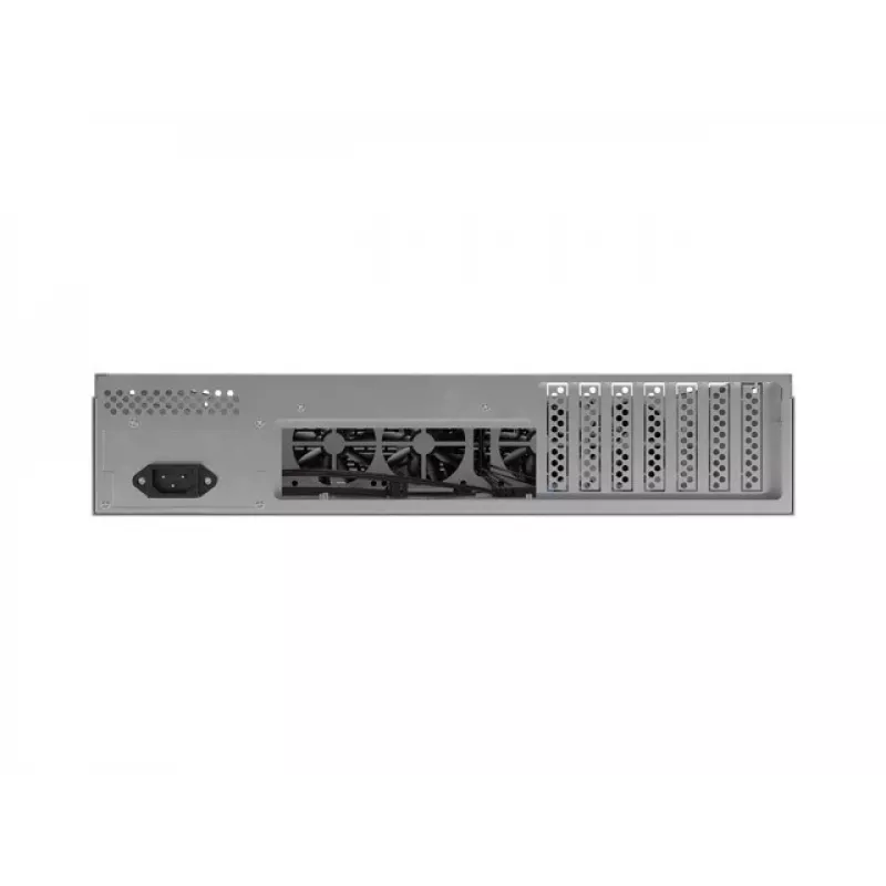 Rackchassis Lanberg SC01-6502-12B 2U zwart 7 ventilatoren