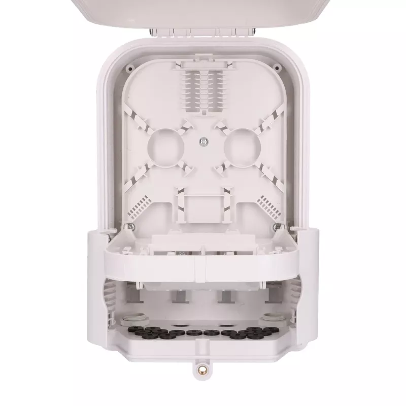 Extralink glasvezel afsluitbox Mona 16 vezels wit kunststof PVC