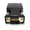 SAVIO CL-145 VGA-naar-HDMI-converter, audio, Full HD, zwart