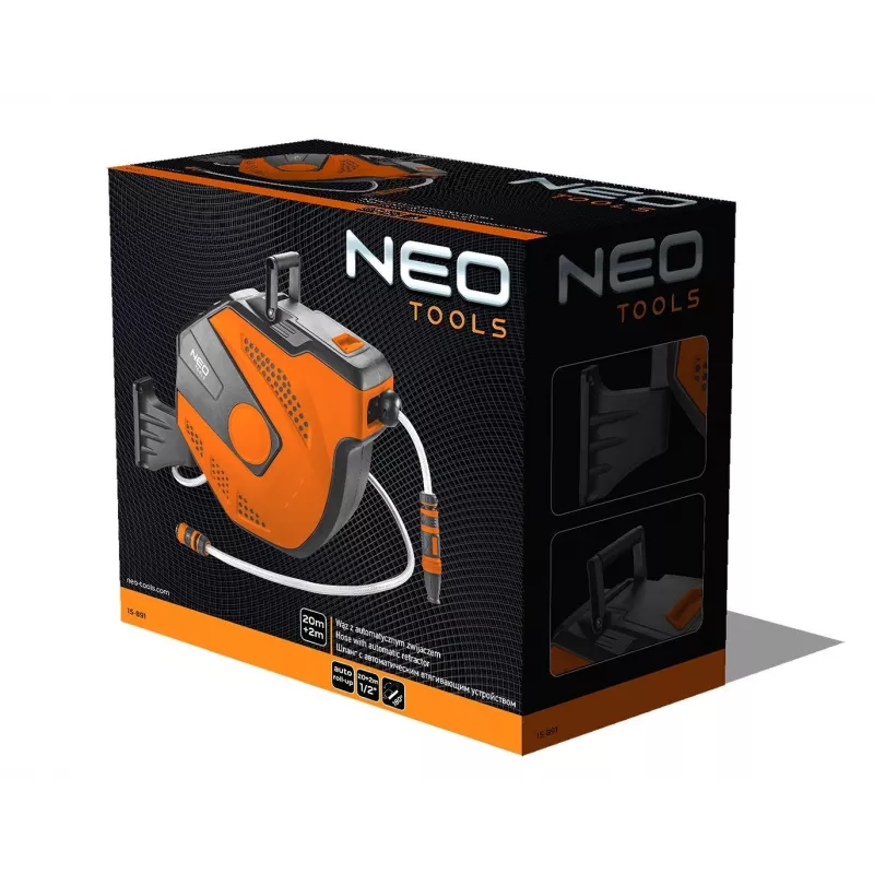 Tuinslang NEO tools 15-891, 15 m lengte, slijtvast materiaal