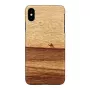 Smartphonehoesje man and wood voor iPhone XS Max — terra zwart