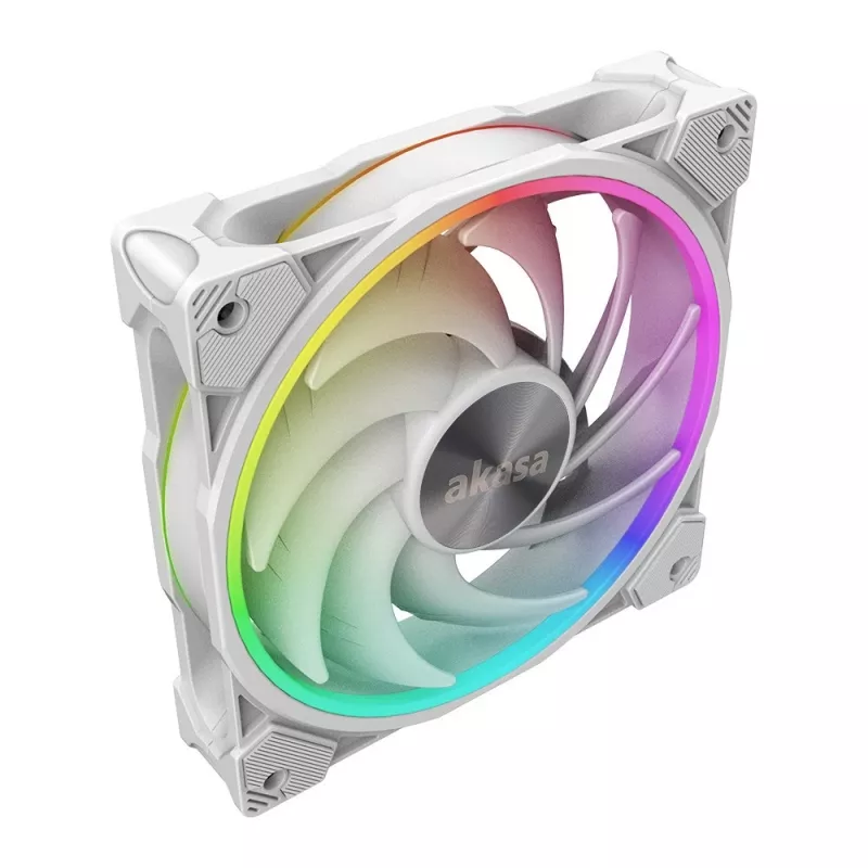 Koelplaat/radiator Akasa SOHO AR 12 cm transparant wit 500-2000 RPM HDB