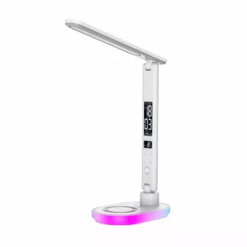 Tafellamp Hawk HW-LAMP03 wit RGB — verstelbare led-bureaulamp met RGB-verlichting