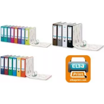 Elba smart Pro - PP - A4 - opbergmap - karton - grijs - 5 cm - 285 mm (100025938)