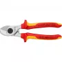 Knipex 95 16 165 geïsoleerde kabelschaar, 165 mm