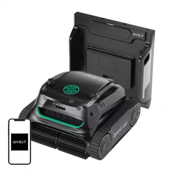 Poolreinigingsrobot Wybot S2 Pro — draadloze poolrobot, model S2 Pro